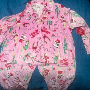 Ladies velour Christmas PJ -NWT
